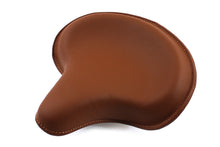 Load image into Gallery viewer, Corbin Gentry Brown Leather Deluxe Solo Seat without Skirt