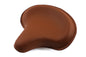 Corbin Gentry Brown Leather Deluxe Solo Seat without Skirt