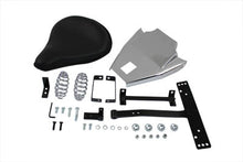 Load image into Gallery viewer, Black Leather Solo Seat with Mount Kit