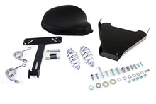 Load image into Gallery viewer, Black Leather Solo Seat With Mount Kit