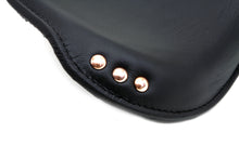 Load image into Gallery viewer, Black Leather Replica Army Solo Seat