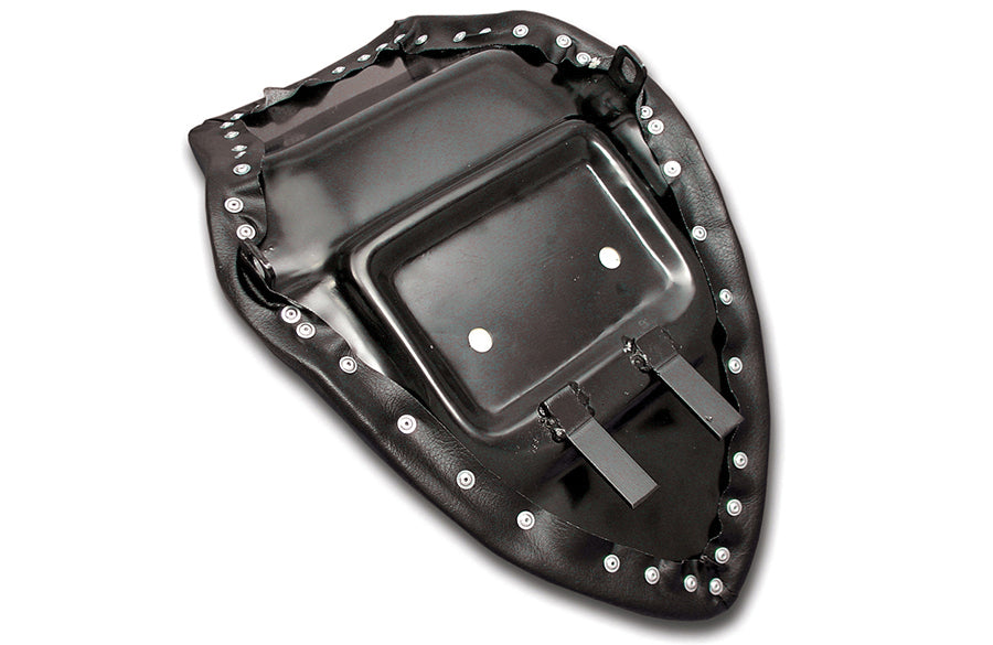 Black Vinyl Frame Mount Solo Seat