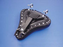 Load image into Gallery viewer, Bates Style Black Leather Seat Kit
