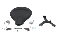 Load image into Gallery viewer, Black Leather Velo Racer Solo Seat Kit