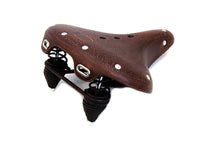 Load image into Gallery viewer, Troxel Replica Bicycle Seat Dark Brown