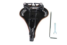 Load image into Gallery viewer, Double Steel Saddle Solo Seat Honey Brown