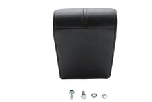 Load image into Gallery viewer, Corbin Gentry black rear seat pad for motorcycle seat and saddlebag, made for comfort and style.