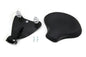 Black Leather Solo Seat with Mount Kit