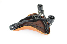 Load image into Gallery viewer, Corbin Gentry Early Style Troxel Honey Brown Saddle with side valve design, showing detailed leather craftsmanship.