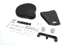 Load image into Gallery viewer, Bates Leather Solo Seat Kit with saddlebag for motorcycle, featuring durable leather construction and classic design.