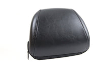 Load image into Gallery viewer, Corbin Gentry passenger backrest pad for seat and saddlebag, cushioned and padded for motorcycle passenger comfort.