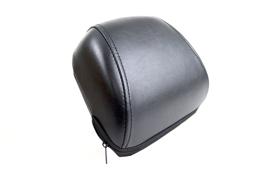 Corbin Gentry passenger backrest pad for seat and saddlebag, padded comfort accessory for motorcycle passenger comfort.