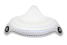 Load image into Gallery viewer, White Leather Solo Seat with Skirt