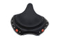 Black Leather Early Style Solo Seat