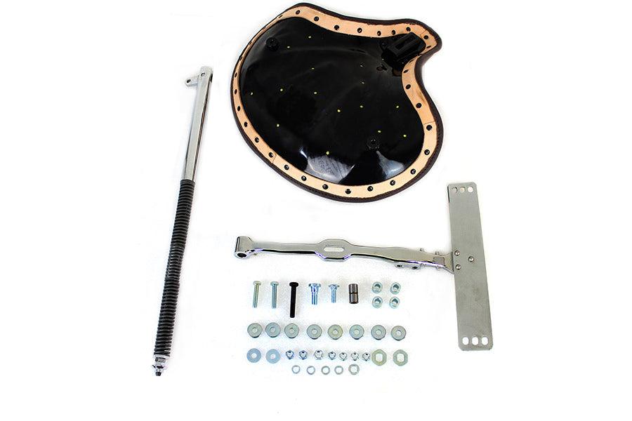 Corbin Gentry Brown Leather Solo Seat Kit