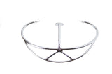 Retro Solo Seat Support Rail Chrome