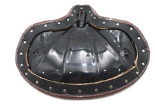 Load image into Gallery viewer, Brown Ultima Vinyl Solo Seat saddle for motorcycle, featuring a comfortable design and durable material, ideal for solo riding.