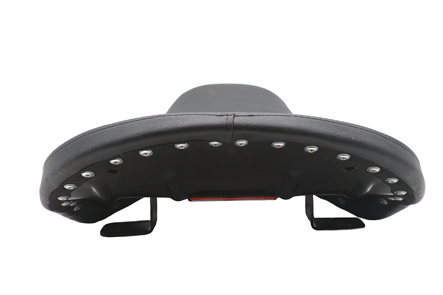 Factory Sample Black Naugahylde Thin Profile Buddy Seat