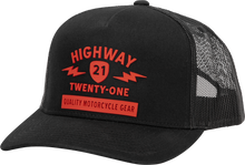 Load image into Gallery viewer, Spark Hat Black/Red