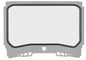 Pro Xp/4 Front Windshield Sparkle Silver Metallic