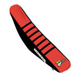 DCOR Seat Cover Geico Replica Black/Red W/Ribs 862-10461