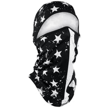 Load image into Gallery viewer, Sportflex Series Convertible Balaclava Black &amp; White Flag