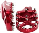 Flo Motorsports Pro Series Foot Pegs Red Kaw/Hon 122-8016