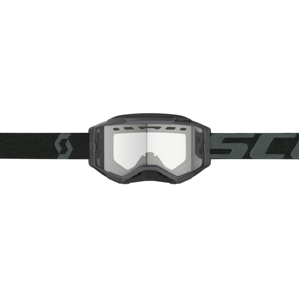 Fury Snowcross Goggle Black Clear Lens