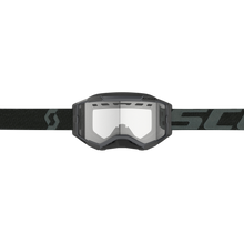 Load image into Gallery viewer, Fury Snowcross Goggle Black Clear Lens