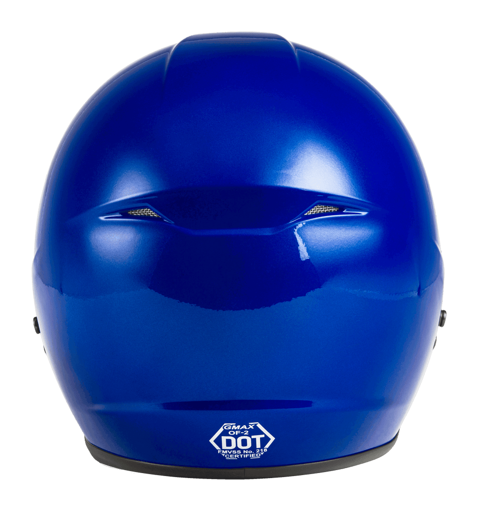 Of 2 Open Face Helmet Blue Xs