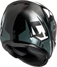 Load image into Gallery viewer, Md 04 Sector Helmet Black/Silver Lg