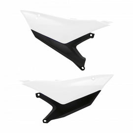 Side Number Plates White