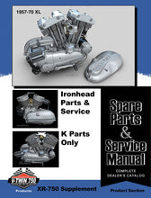 Load image into Gallery viewer, XL/K Parts and Service Manual
