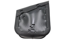 Load image into Gallery viewer, Black Leather Two Buckle Saddlebag