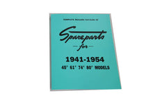 Load image into Gallery viewer, 1947-1957 UL-FL SV Knucklehead Spare Parts Book