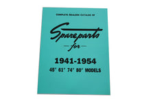 Load image into Gallery viewer, 1947-1957 UL-FL SV Knucklehead Spare Parts Book