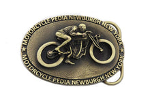 Load image into Gallery viewer, Motorcyclepedia Board Track Belt Buckle