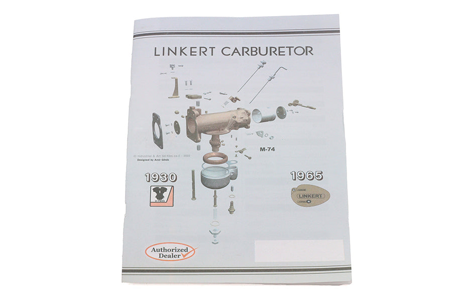 1930-1965 Linkert Carburetor Parts Book