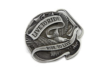 Load image into Gallery viewer, Live to Ride 75 Anniversary Belt Buckle