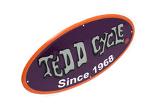 Load image into Gallery viewer, Tedd Cycle Metal Sign