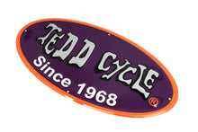 Load image into Gallery viewer, Tedd Cycle Metal Sign