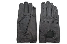 Black Summer Riding Gloves XXL
