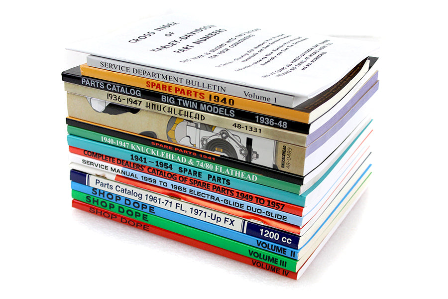 Big Twin Part & Service Manual Library Set