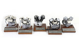 Pewter Motor Model Set