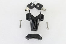 Load image into Gallery viewer, Black Helmet Lock with Pipe Key