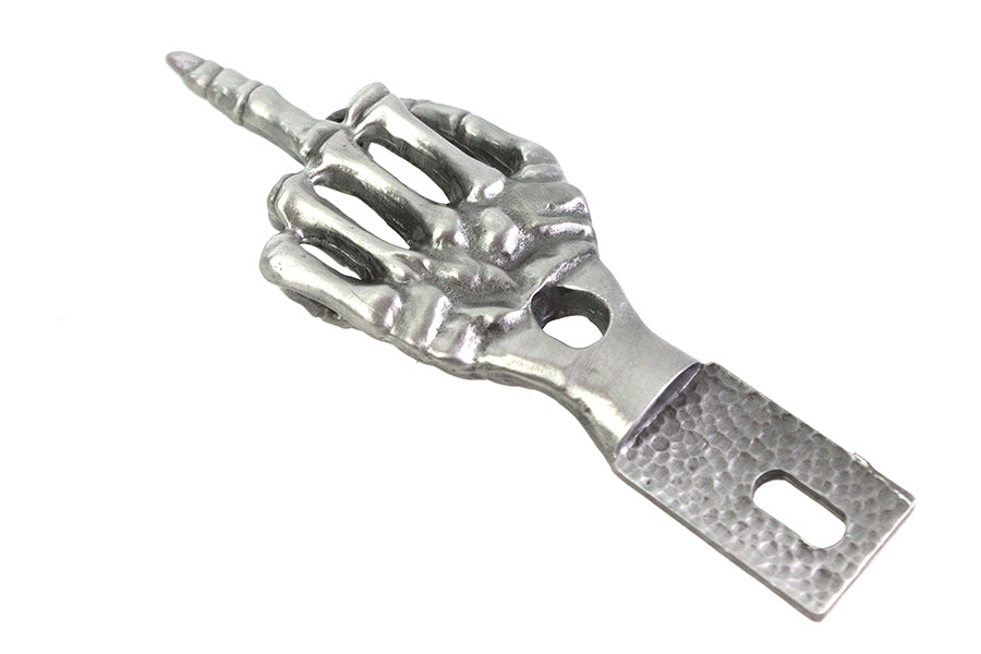 Middle Finger License Plate Topper
