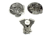 Load image into Gallery viewer, V-Twin Evolution Series Belt Buckle Set