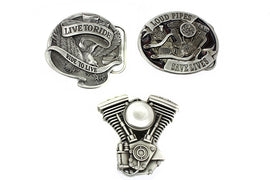 V-Twin Evolution Series Belt Buckle Set