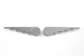 Chrome Speed Wing Emblem Set