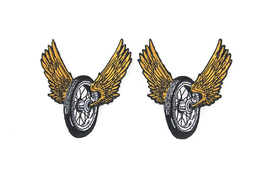 Winged Wheel Patch Set